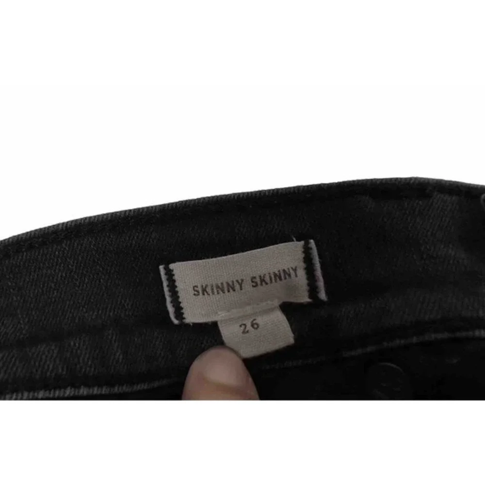 Madewell‎ Skinny Skinny Jeans Women's Size 26 Black Denim Rinse 5-Pocket - Picture 8 of 10